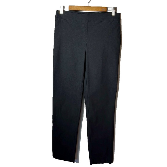 Hilary Radley Women’s Black Skinny Pull on Dress Pants Size M - Picture 1 of 5